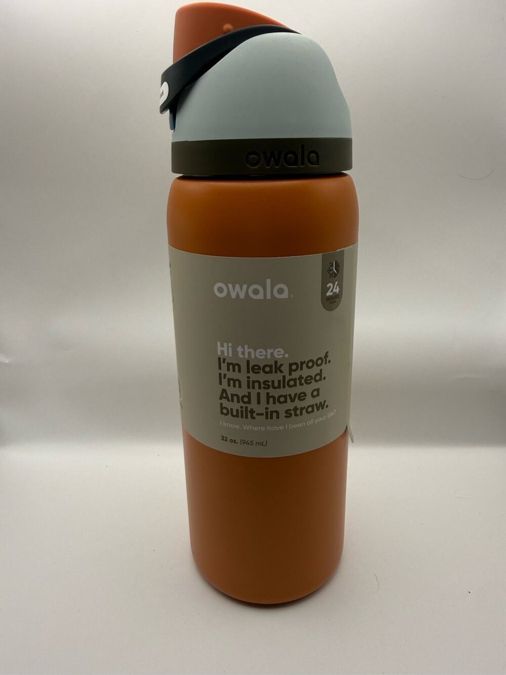 Owala FreeSip 32oz Stainless Steel Insulated Water Bottle Sand Storm - NEW